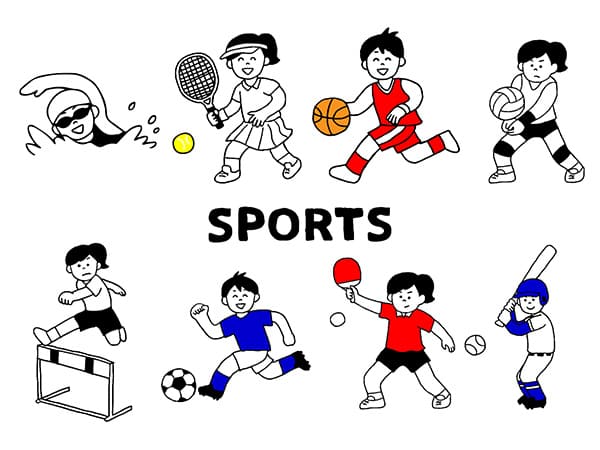スポーツのイラスト
